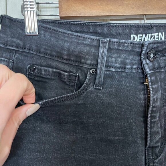 Levi's Women's Denizen Black Wash Modern Super Skinny Stretch Jeans Size 6 - Picture 5 of 9